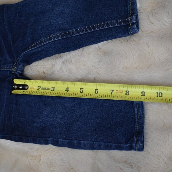 Cat & Jack Jean Baby Girl Size 18 months Dark Denim Skinny - Picture 2 of 4